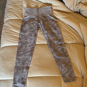 NVGTN Gray Leggings High Waist Full-Length
